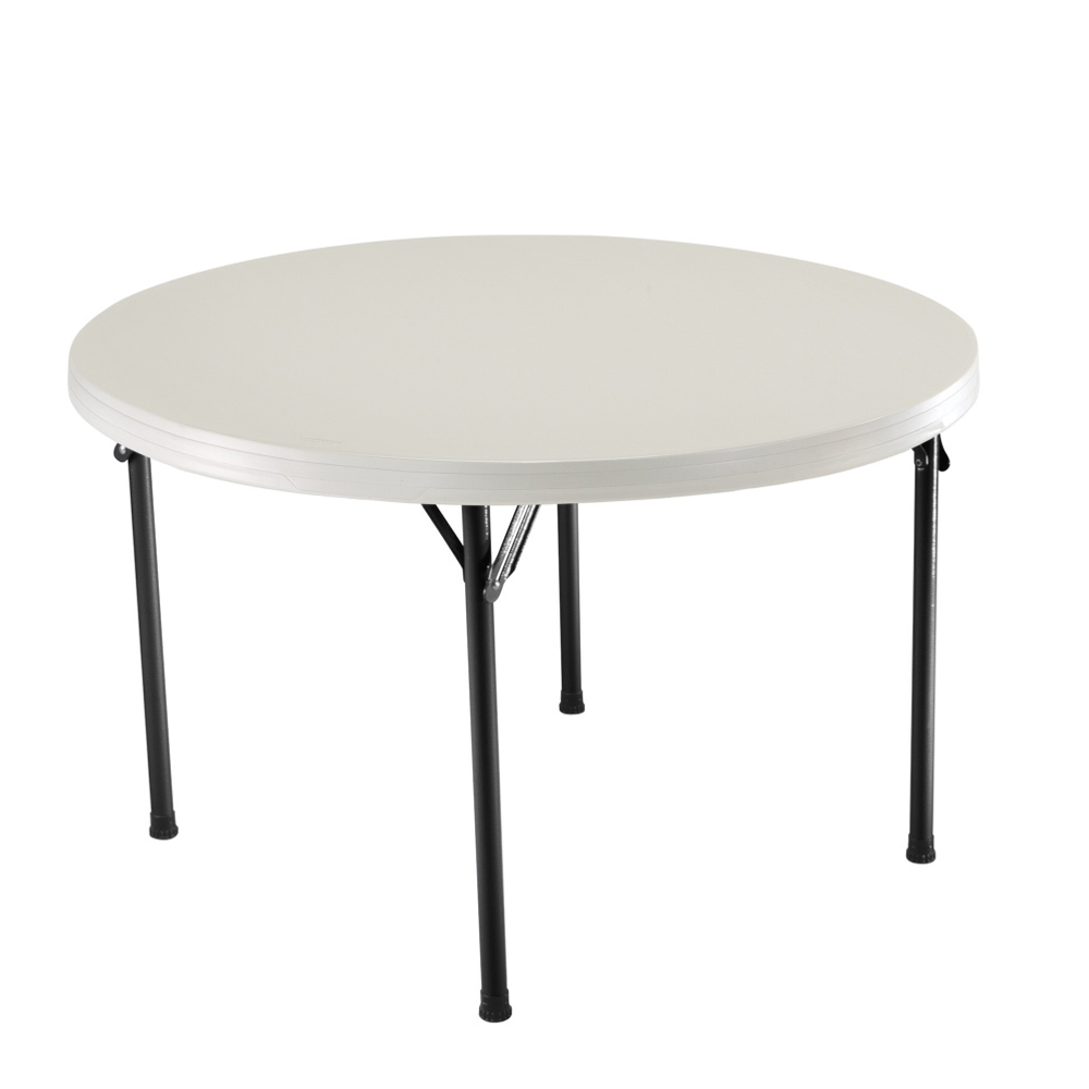 48-inch Round folding table 122cm Dia / 4-6 people / heavy commercial