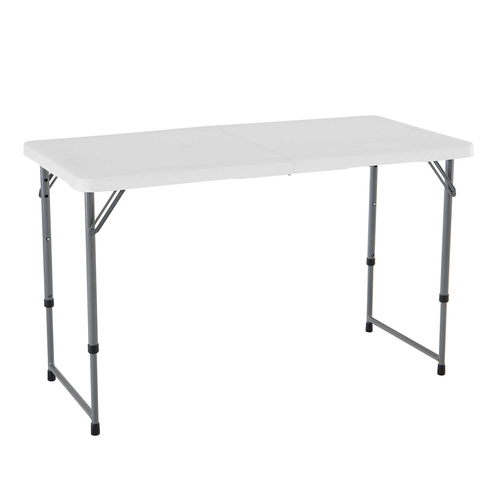 4ft Rectangular FIH folding table 122cm / Adjustable height / 4 people / light commercial