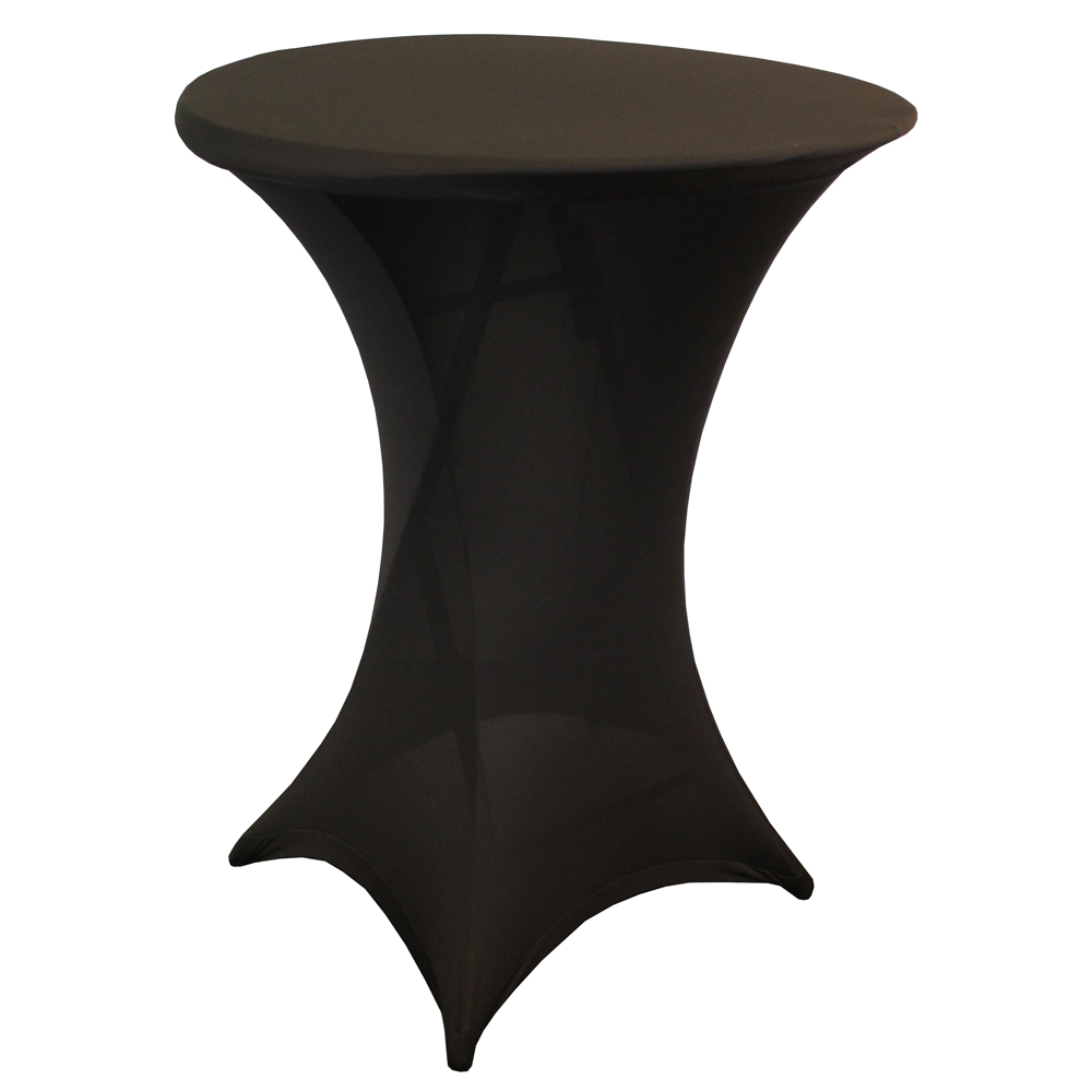 Cocktail table cover (black) Dia 85cm