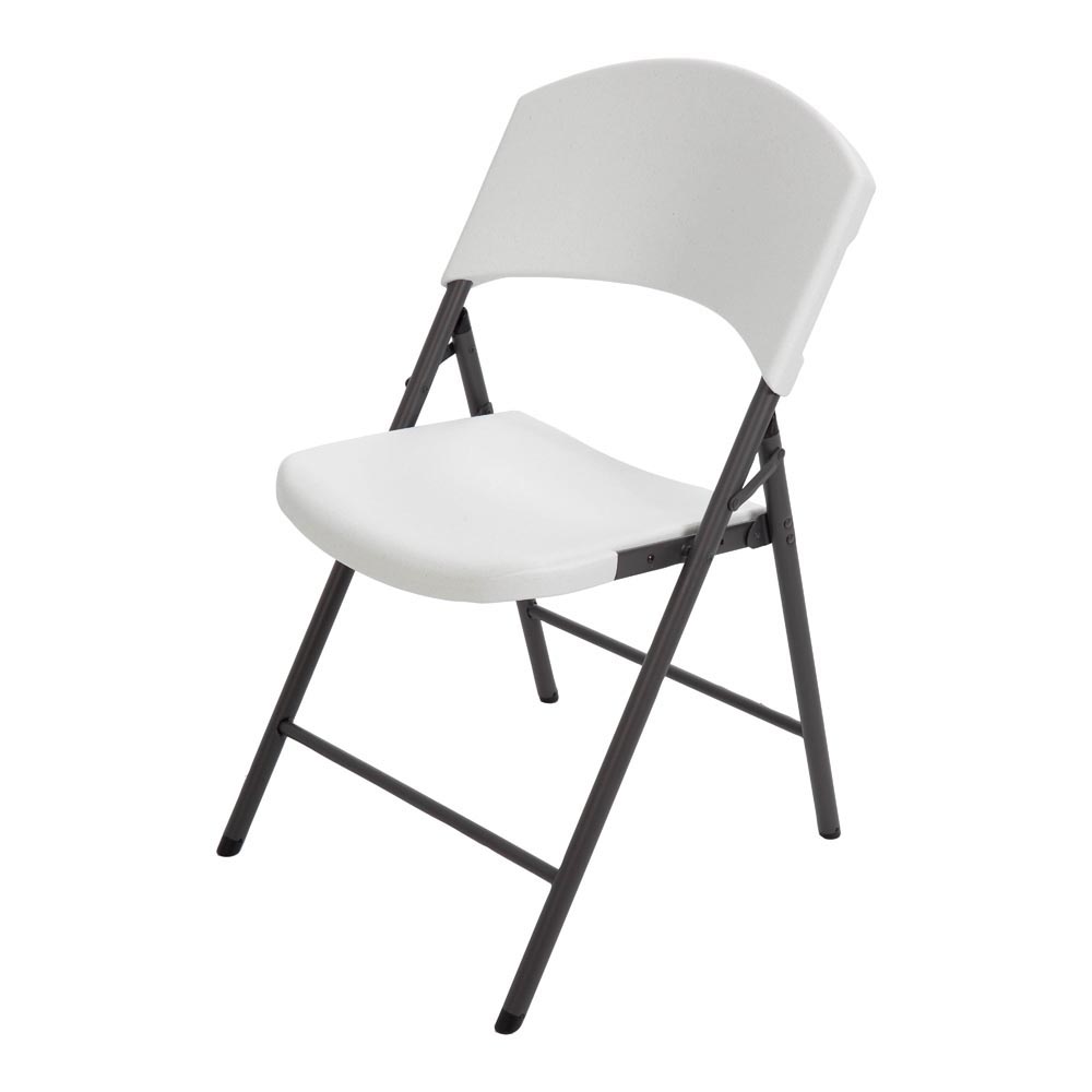 Light commercial folding chair (white) - Lifetime