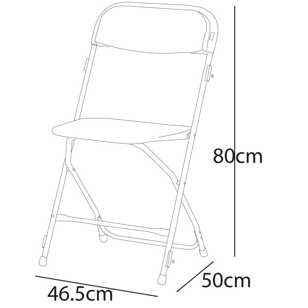 Folding chair JET grey M4