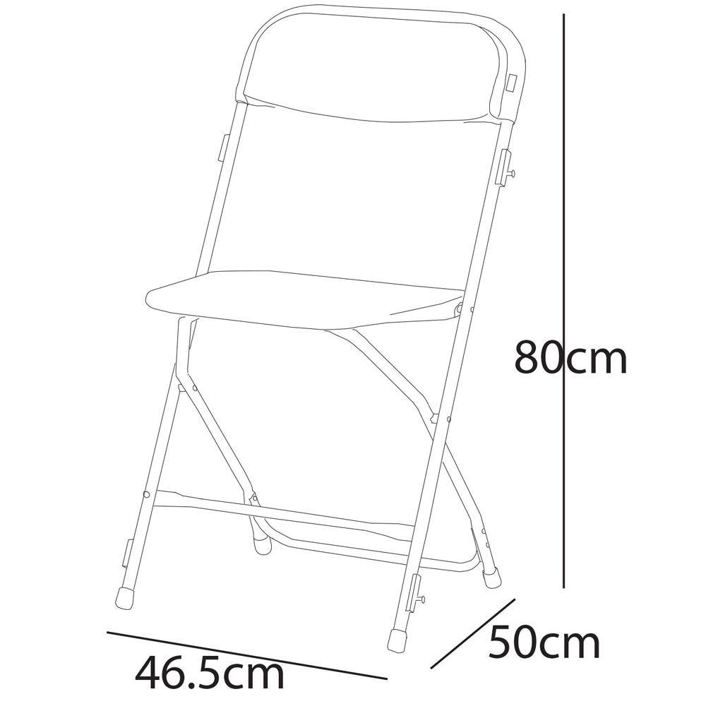 Folding chair JET grey M2