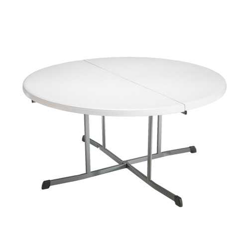 60-inch Round FIH folding table 152cm Dia / 8 people / heavy commercial