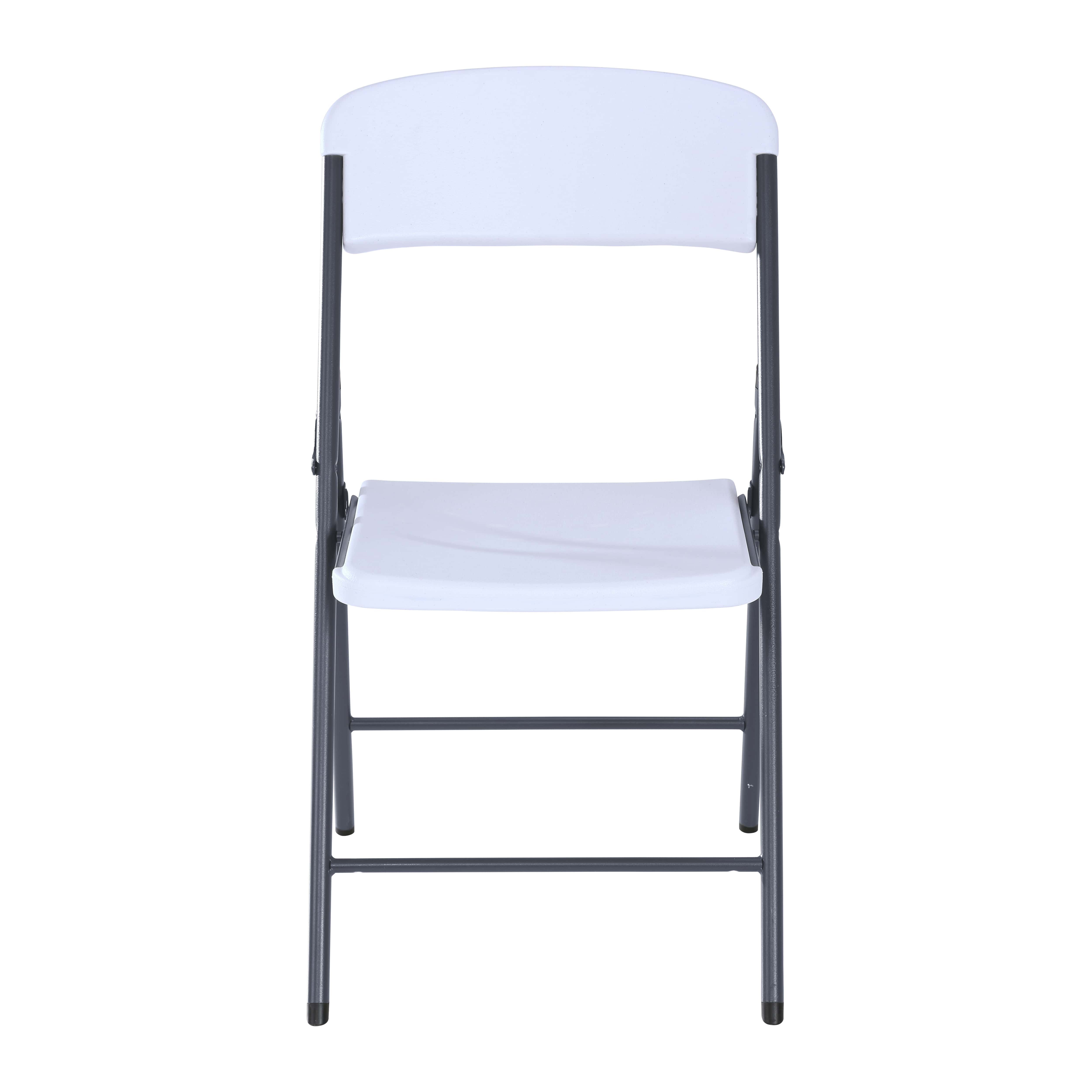 Contemporary folding chair (white)