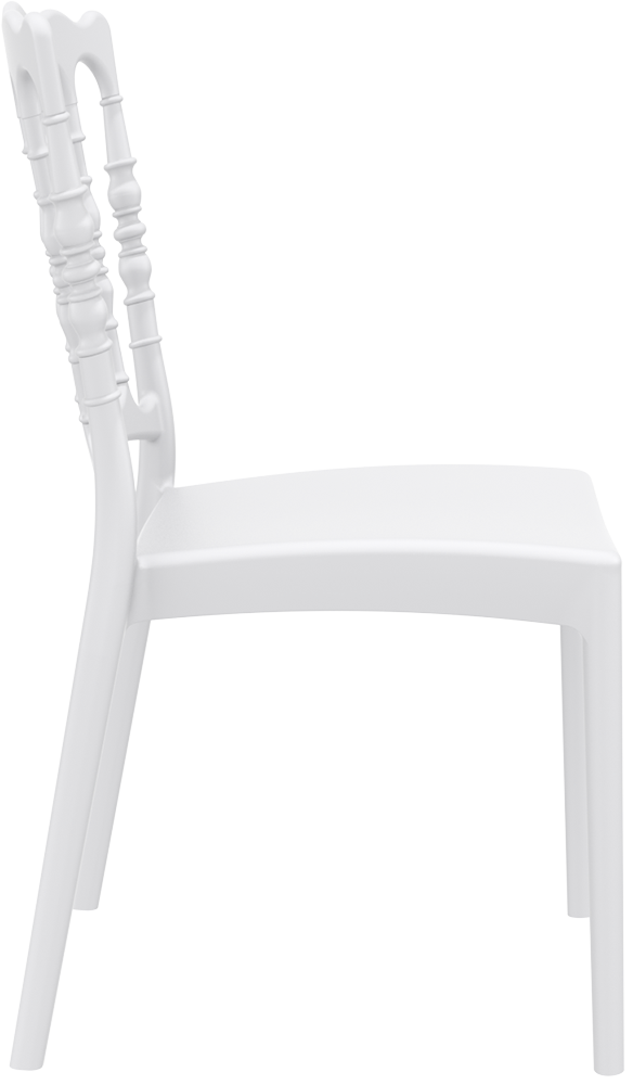 Stacking chair NAPOLEON/ White