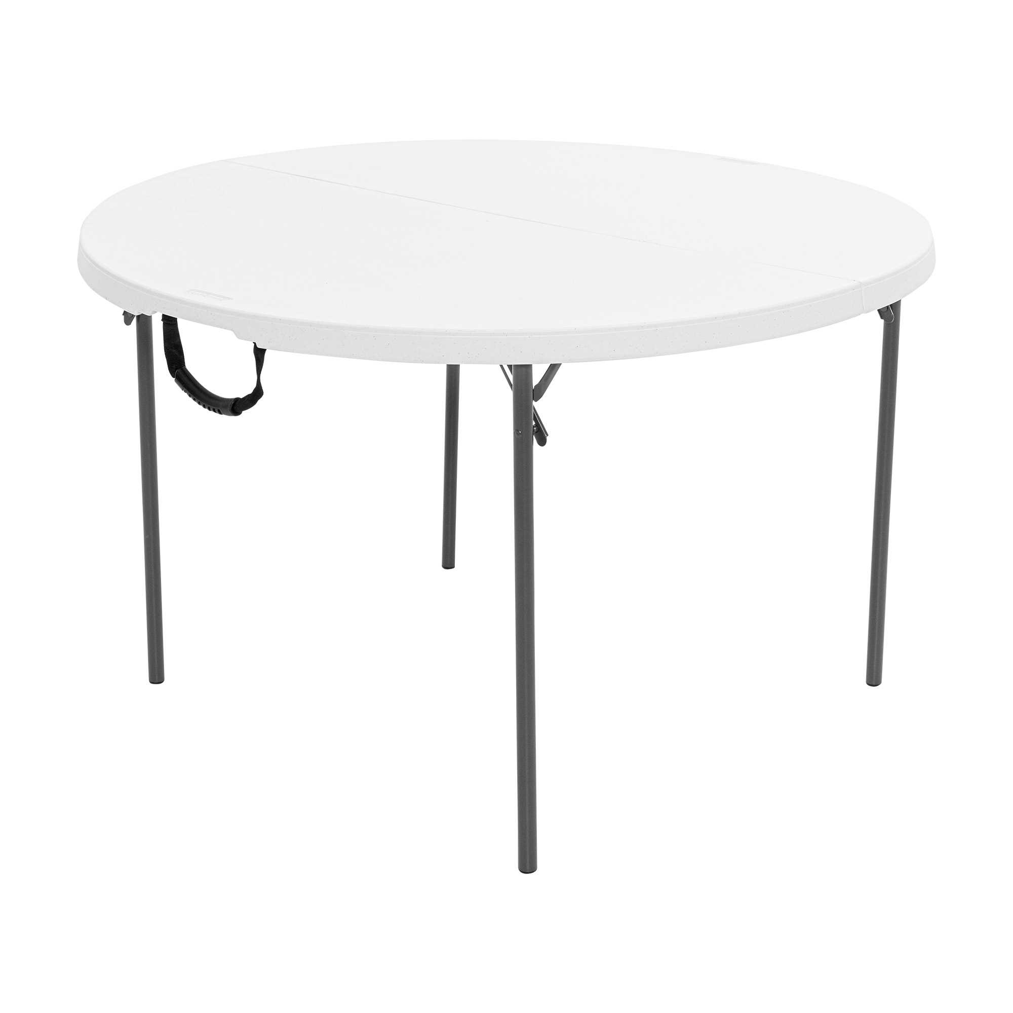 48-inch Round FIH folding table 122cm Dia / 4-6 people / light commercial