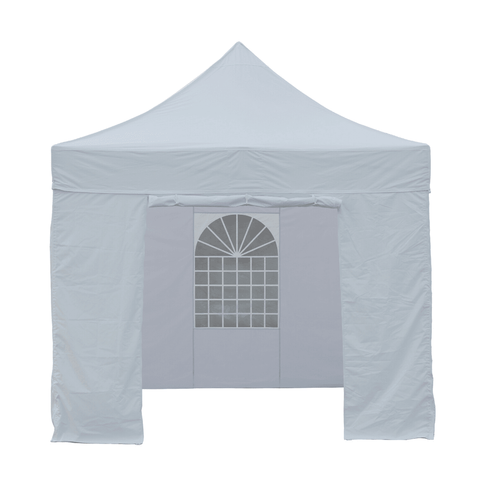 4 wall kit for gazebo 3x3m/ 3 walls with window + 1 wall with door/ WHITE