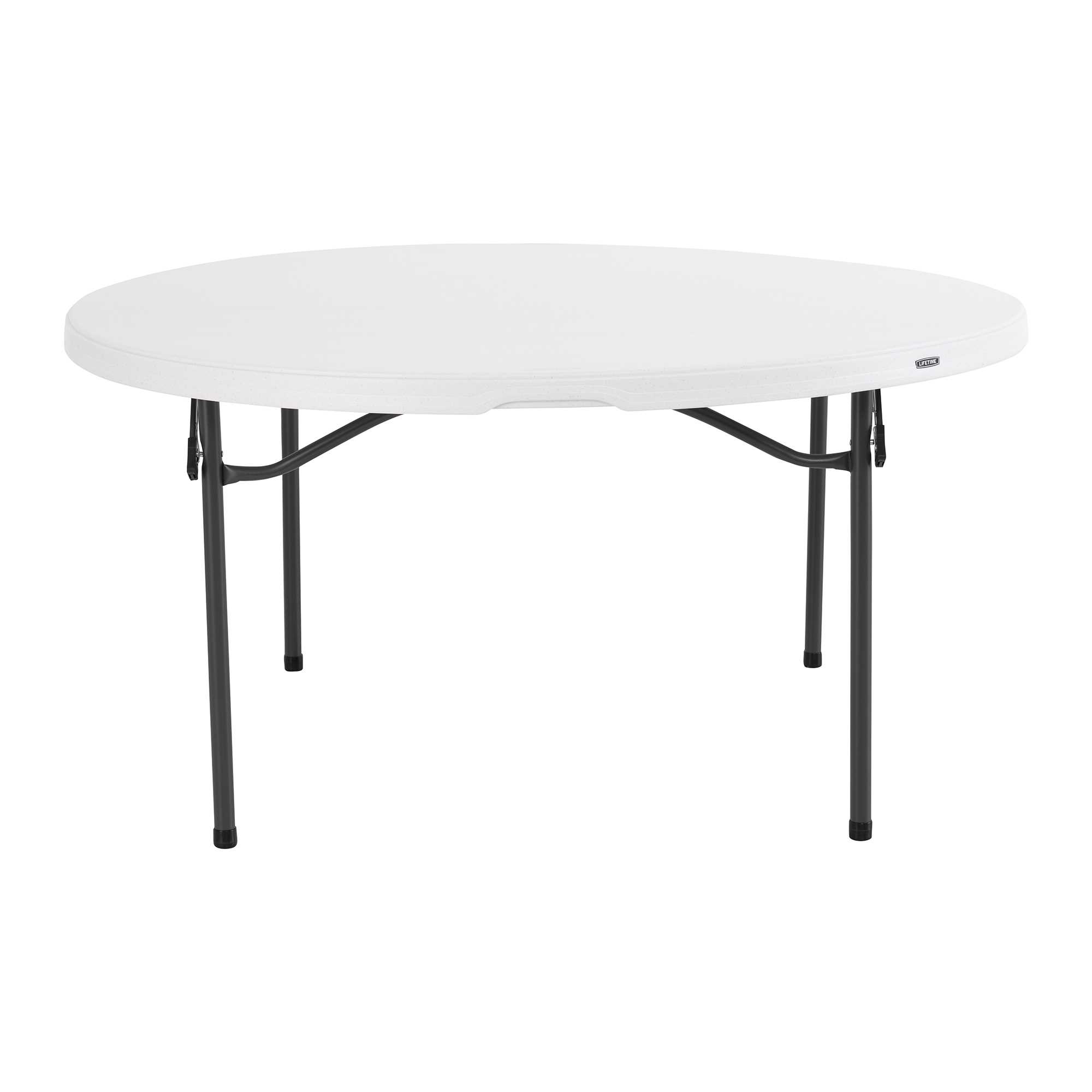 60-inch Round folding table 152 cm Dia / 8 people / NESTING heavy commercial