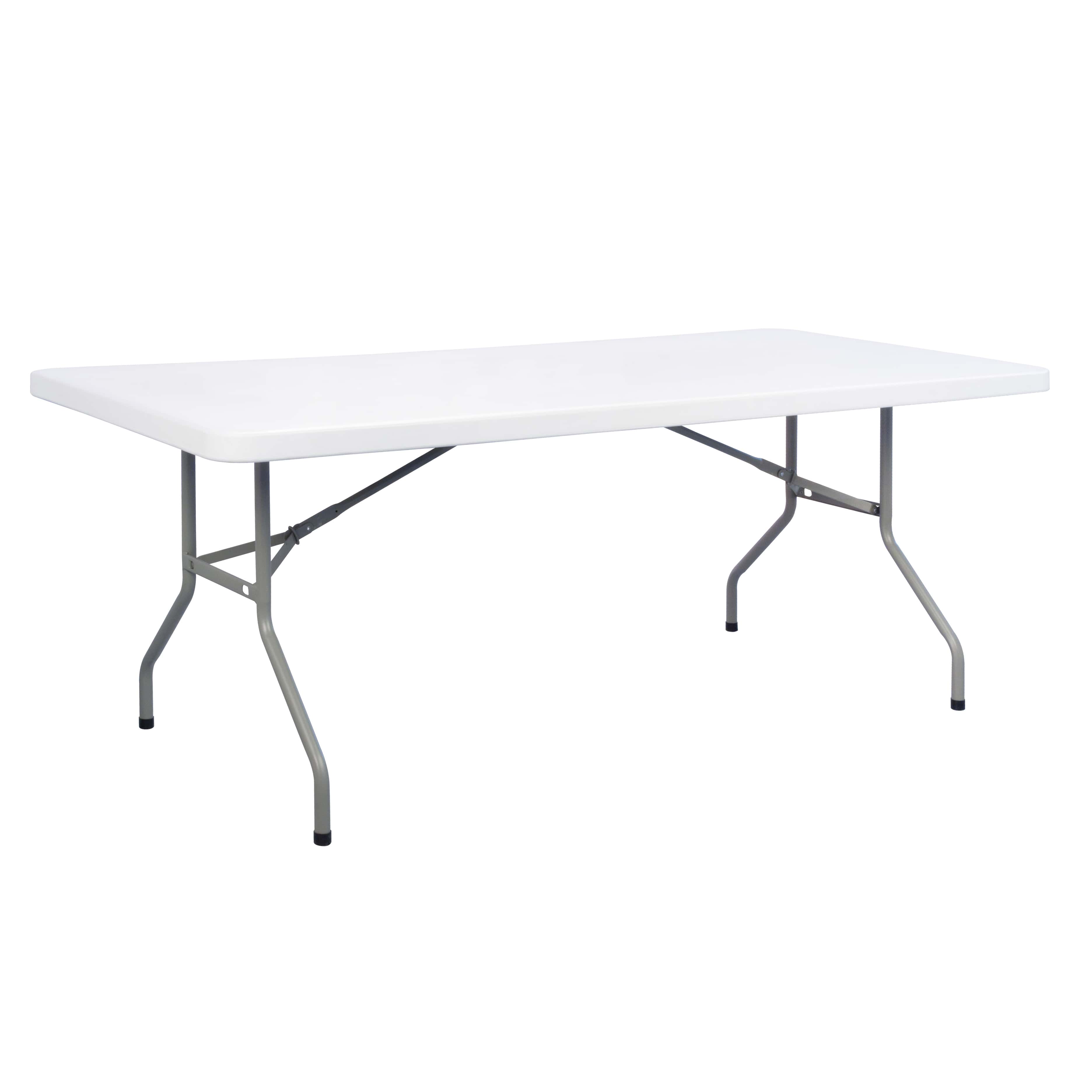 5ft Rectangular folding table 152cm / 4-6 people