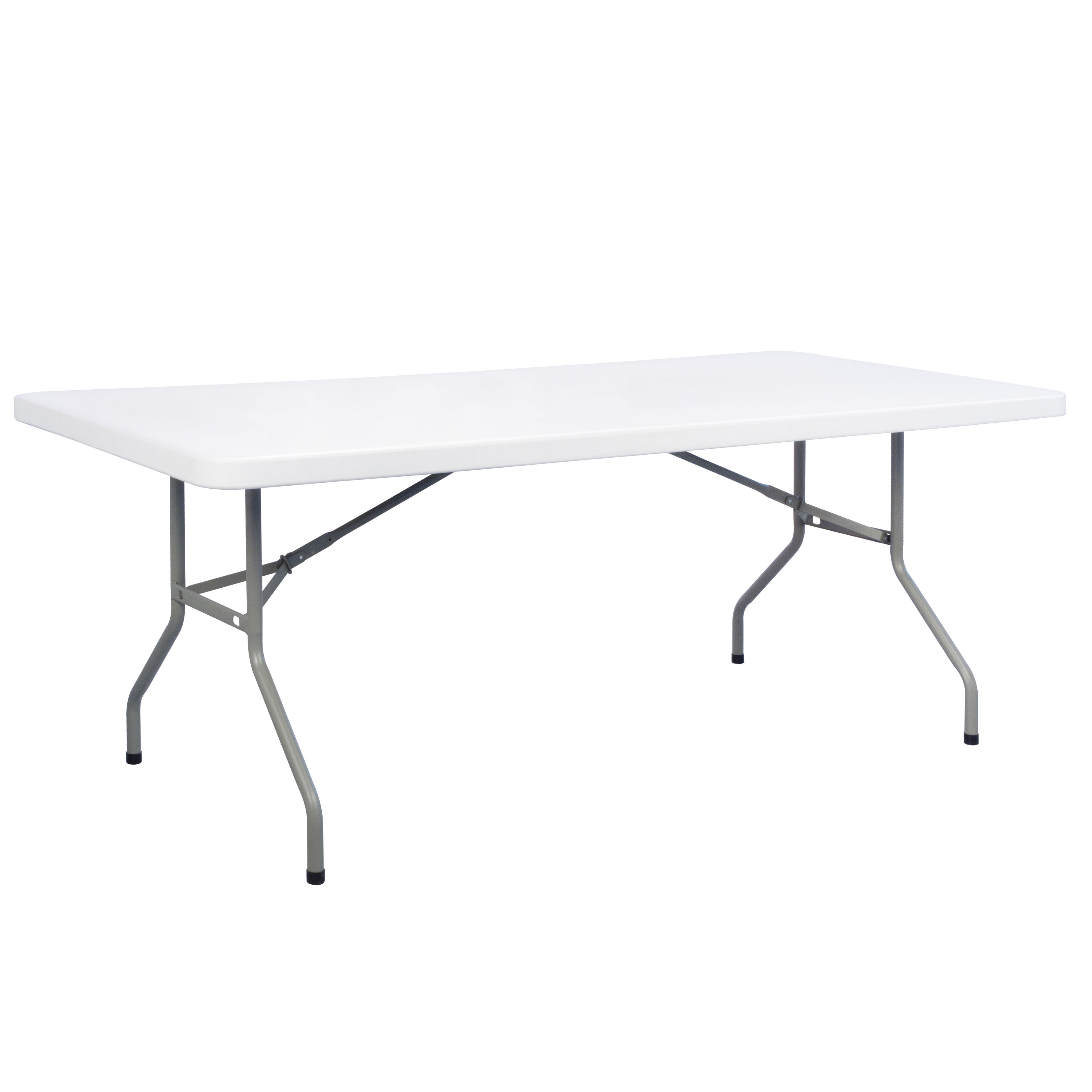 8ft Rectangular folding table 244cm /10-12 people / light commercial