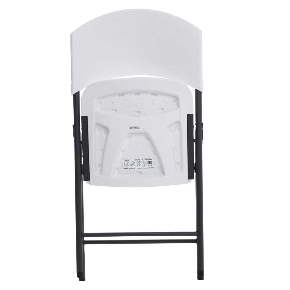 Light commercial folding chair (white) - Lifetime