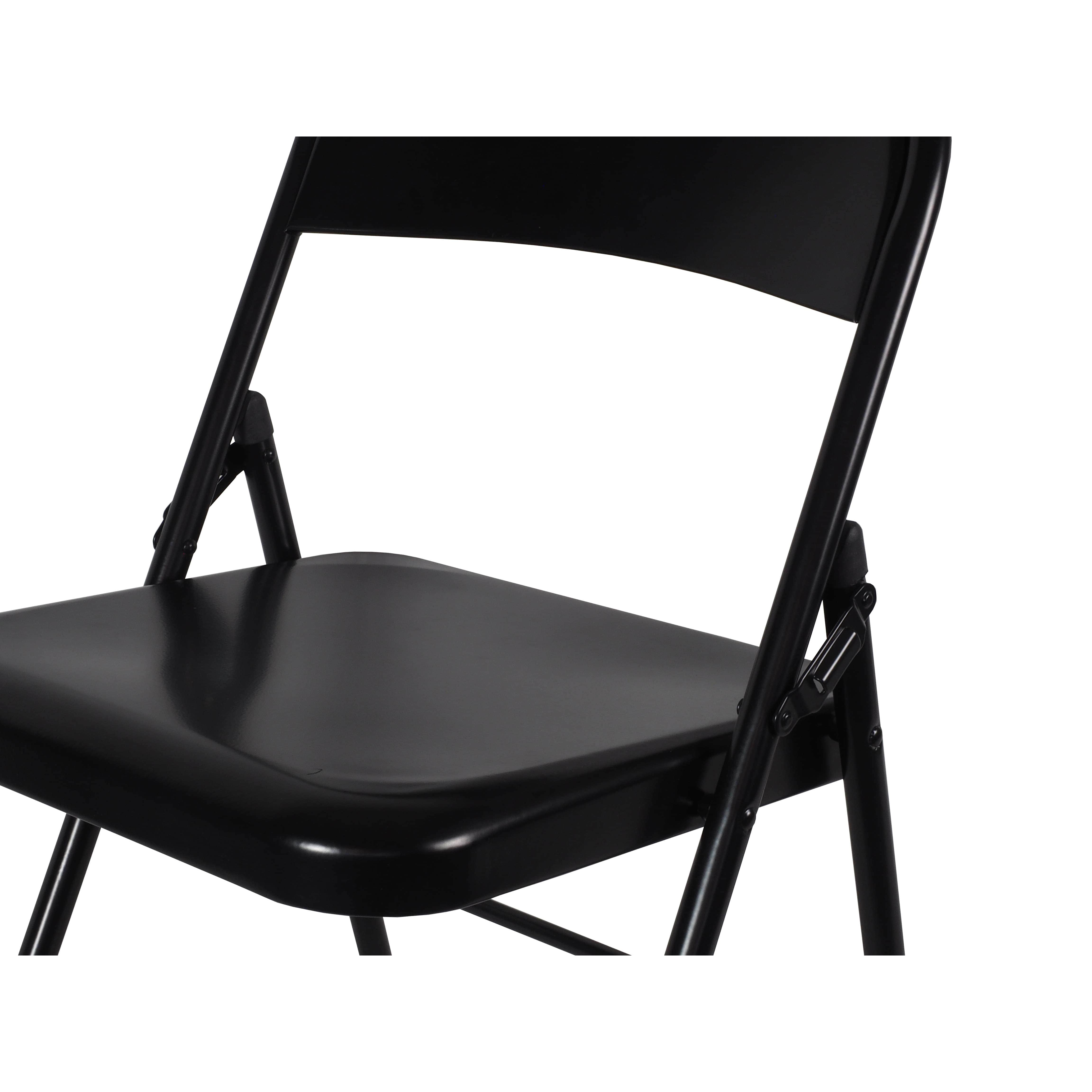 Black Metal Folding chair M0