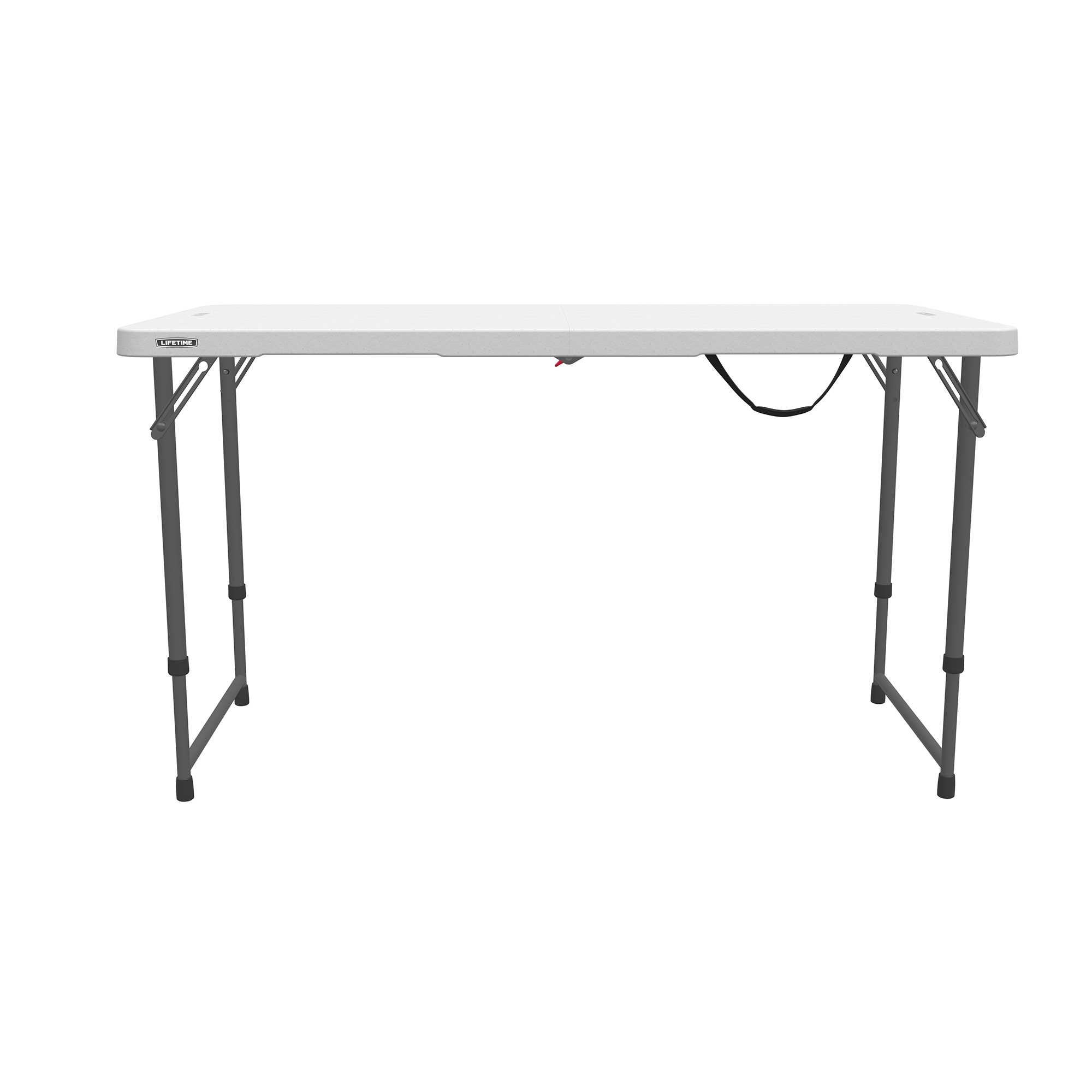 4ft Rectangular FIH folding table 122cm / Adjustable height / 4 people / light commercial