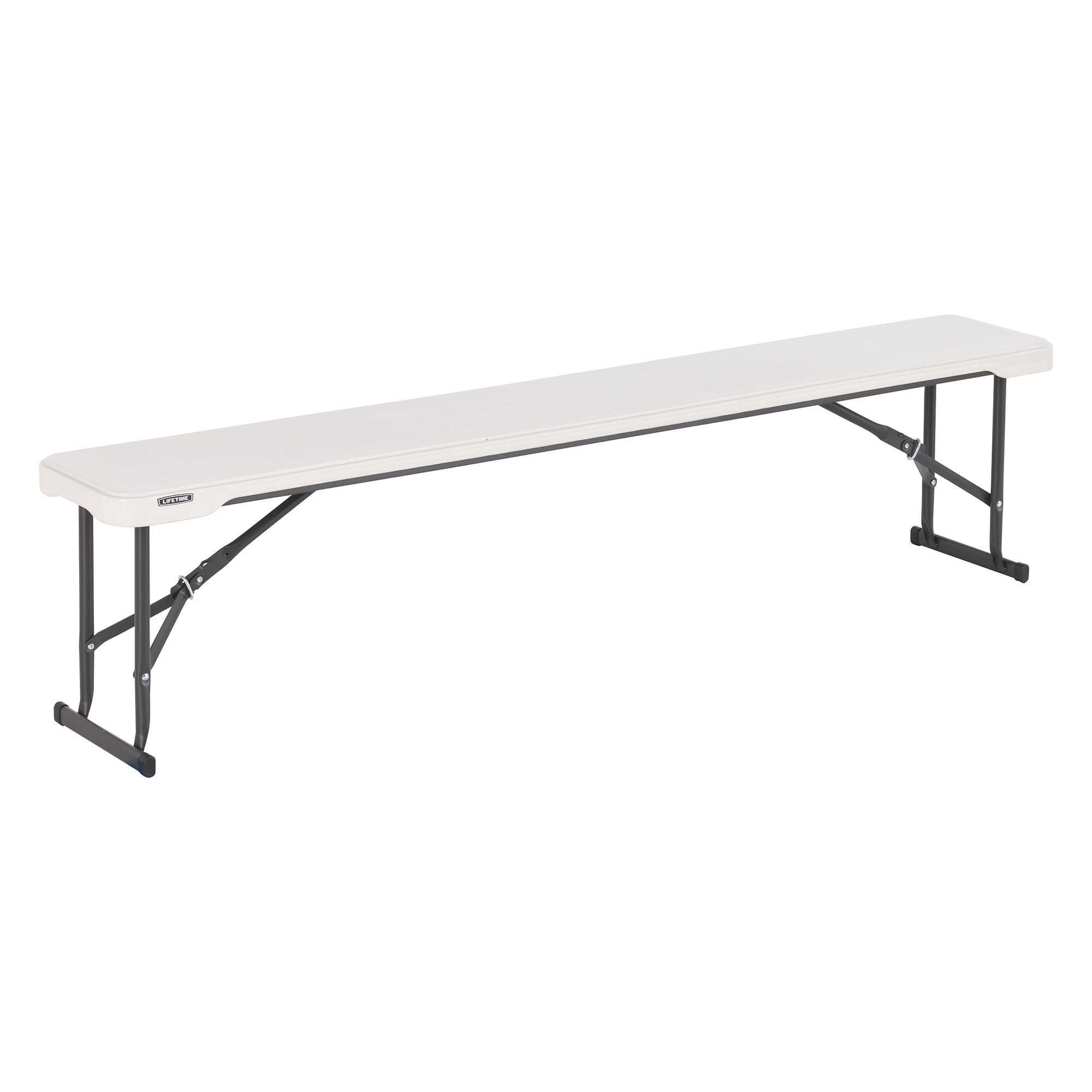 6ft Folding Bench (almond) / 3-4 people - Lifetime