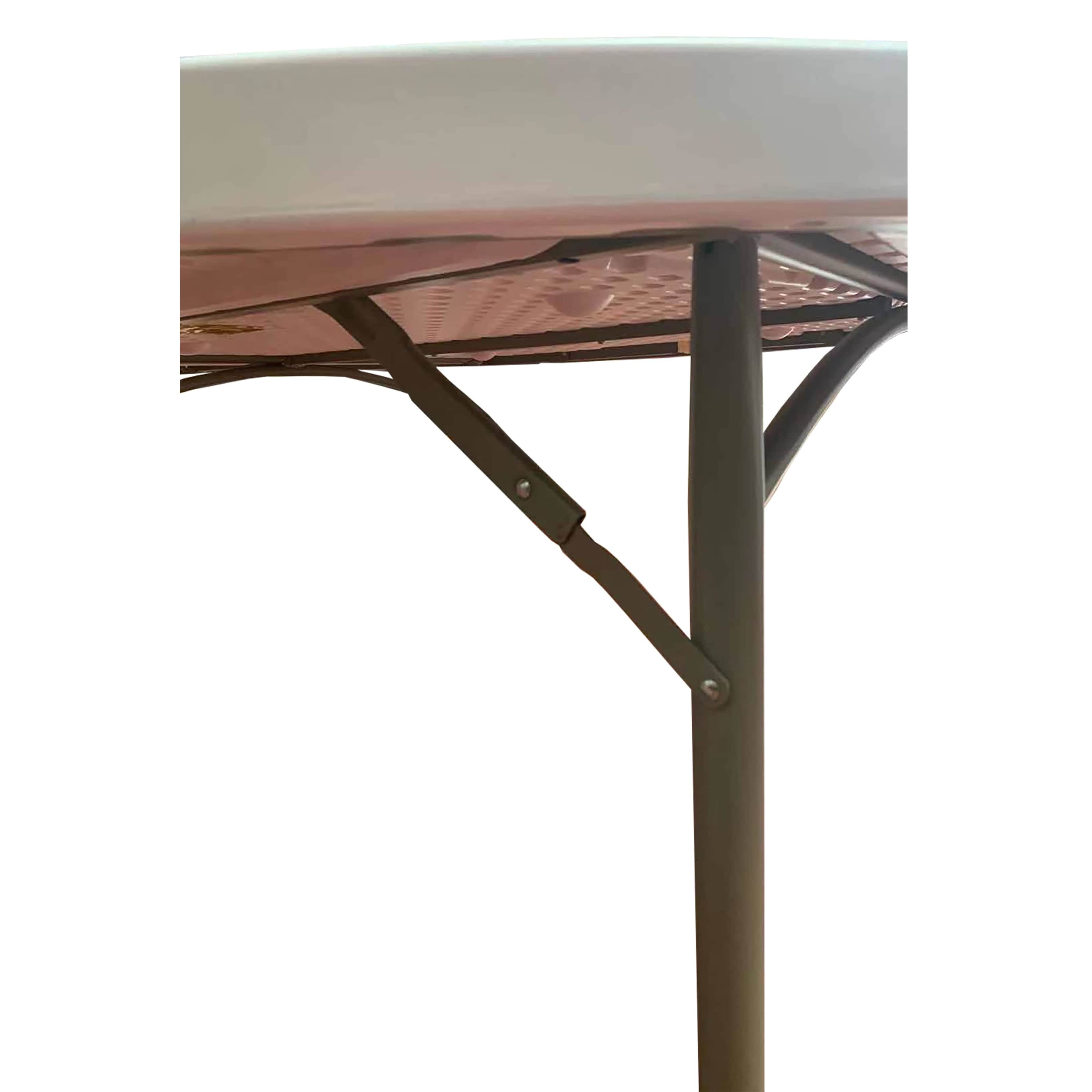 60-inch round folding table 152cm Dia / 8 people / light commercial